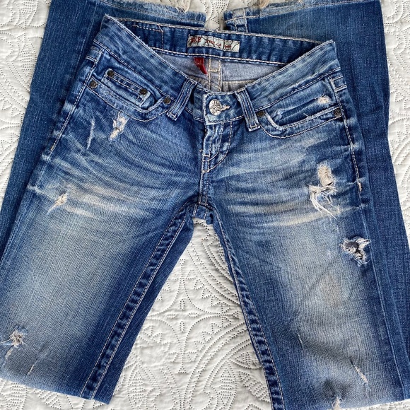 Jeans Bootcut Silver Amie Pour Femme - Taille 26, Délavage Moyen, Occasion En Excellent état